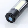Wholesale of 511 side-lamp USB direct charging mini portable telescopic zoom aluminum alloy flashlight Item Picture